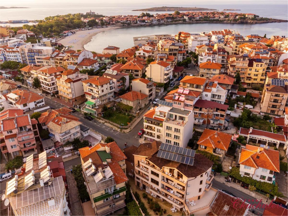 Hotel Chuchulev Sozopol Exteriör bild